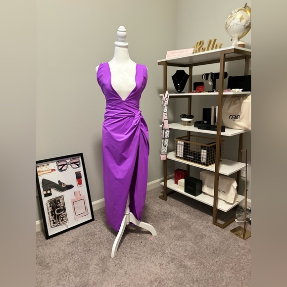 Skims Sarong Skirt / Violet / 4x - Picture 5 of 7